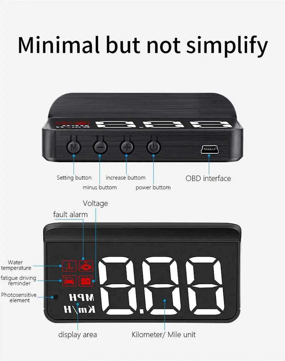 Roadly Head Up Display