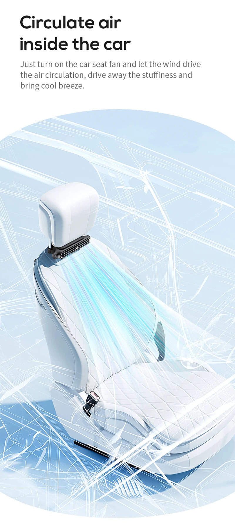 Roadly Car Cooling Fan